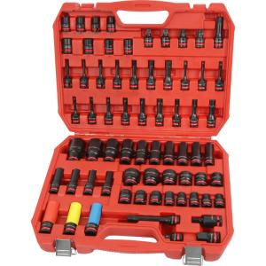 Impact Bit Socket Set 1/2 Dr 67pcs