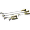 5pcs 3/8"sq Drive Reversible Ratchet Set 90t