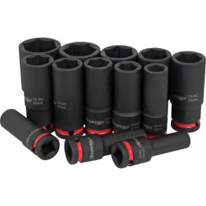 13pcs 1/2"dr  Deep Impact Socket Set 10-32mm