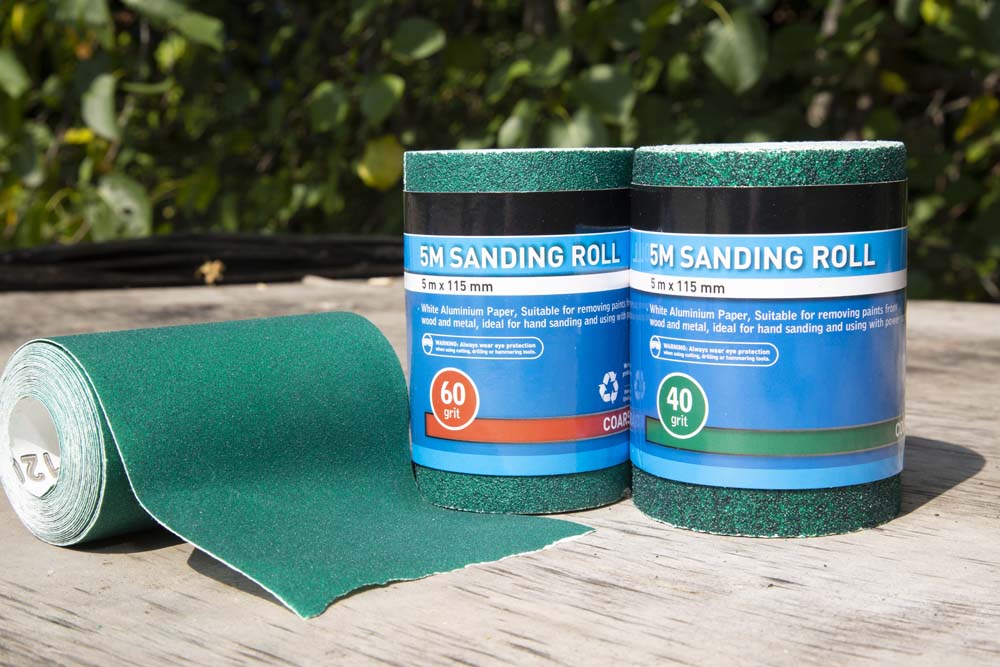 Blue Spot Tools 5mtr 115mm Sanding Roll 60 Grit