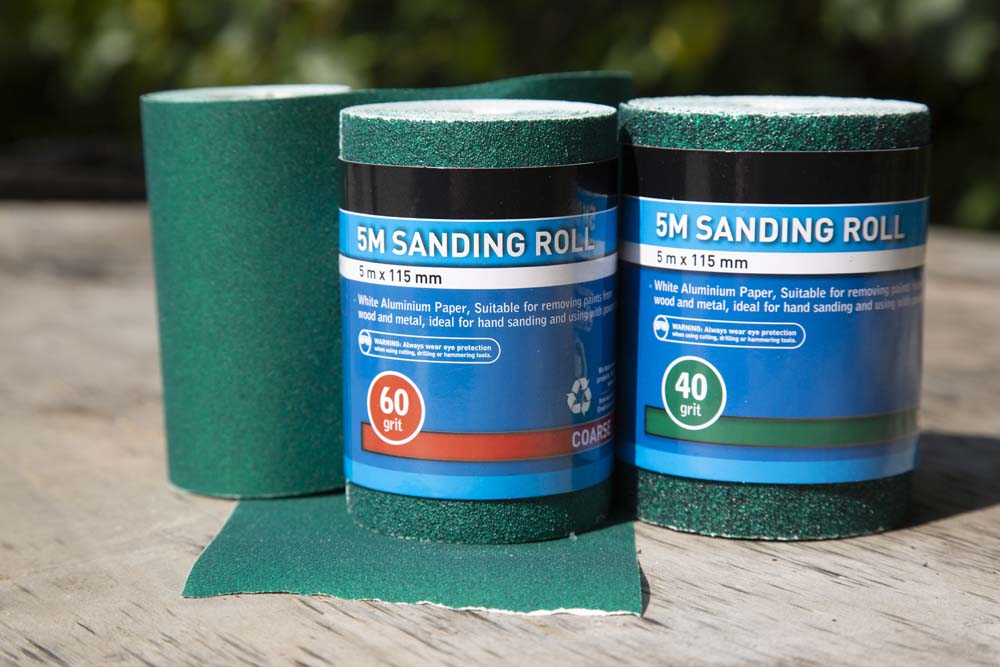 Blue Spot Tools 5mtr 115mm Sanding Roll 60 Grit